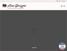 Tablet Screenshot of linedragon.com